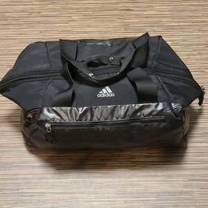 Adidas Black (and pink) Duffle Bag